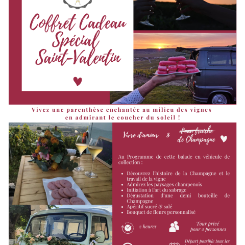 EMA - Coffret cadeau Saint-Valentin 2023 - My Vintage Tour Company EMA - Coffret cadeau Saint-Valentin 2023 - My Vintage Tour Company