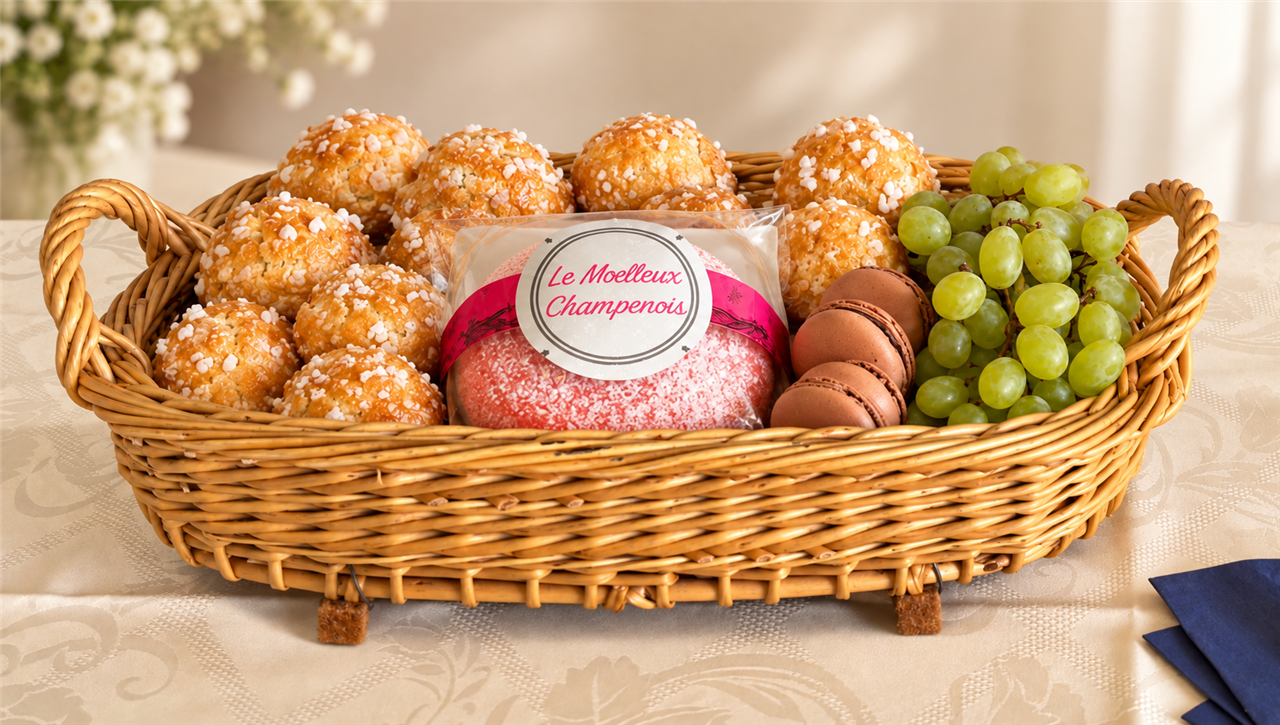 Bulles et gourmandise chez le vigneron