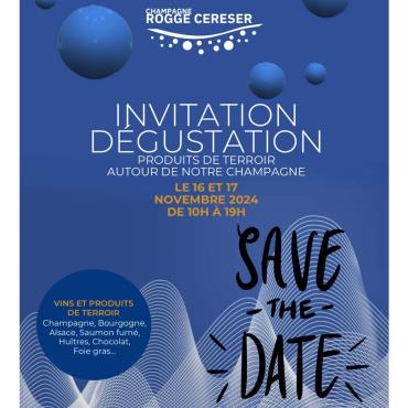 Portes ouvertes : Champagne Rogge Cereser Du 16 au 17 nov 2024