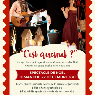 Spectacle de Noël "C