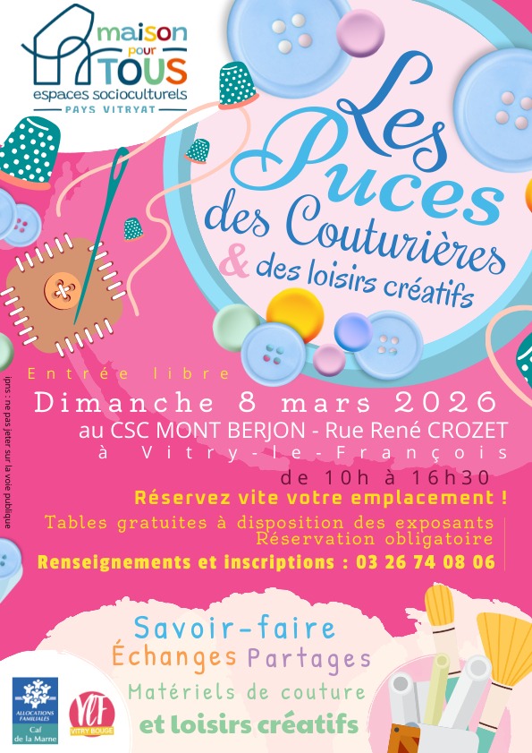Les Puces des Couturières & des Loisirs Créatifs