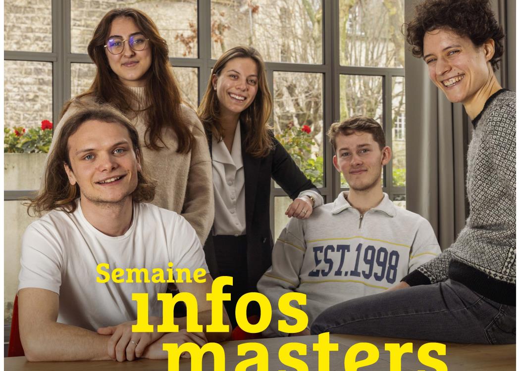 Semaine Infos Masters Semaine Infos Masters