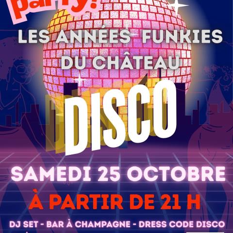 Rose et Bleu Rétro Soirée Années 80 Affiche - 1