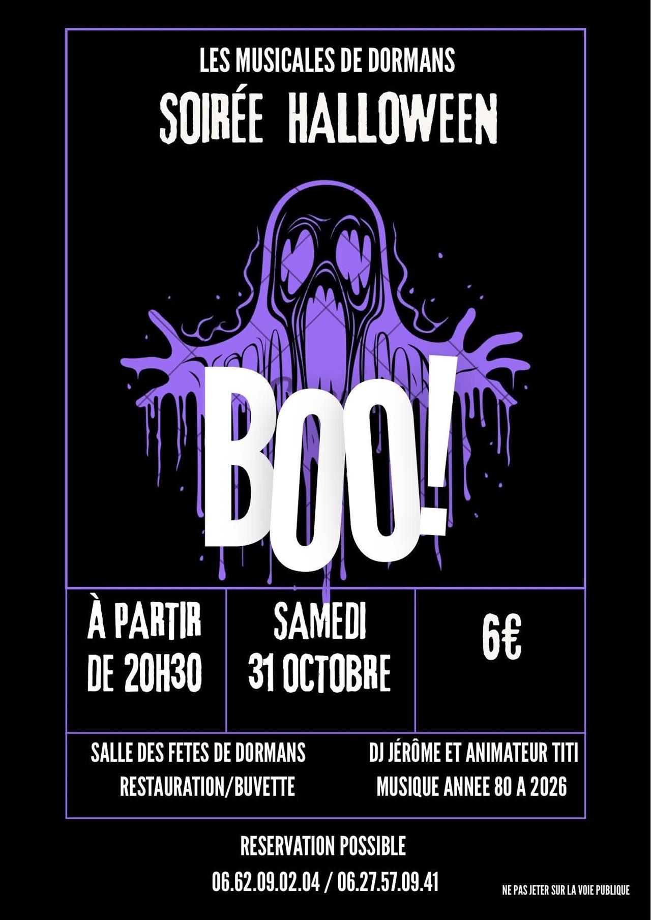 Soirée Halloween - Dormans