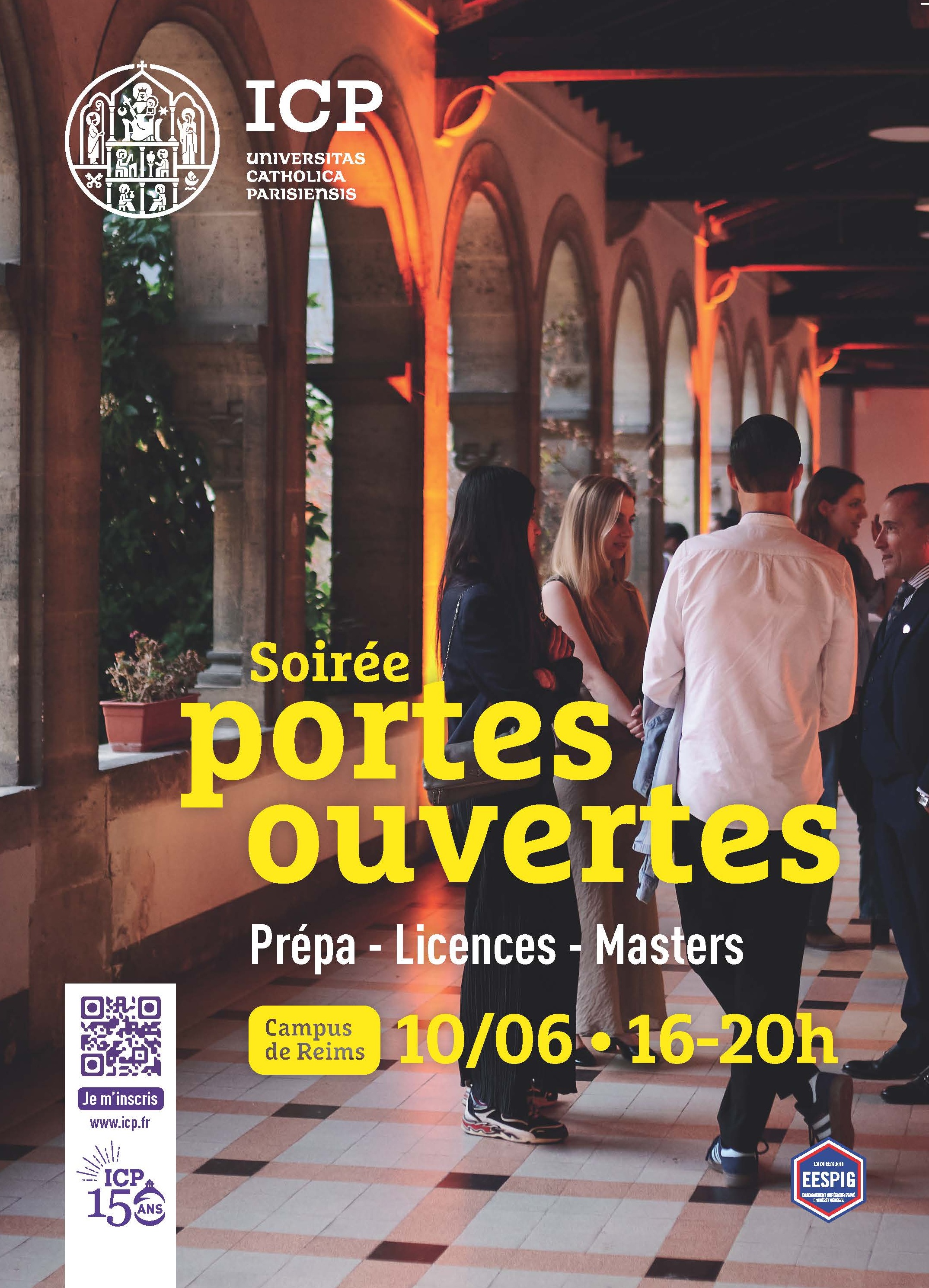 Soirée portes ouvertes à l'ICP campus de Reims