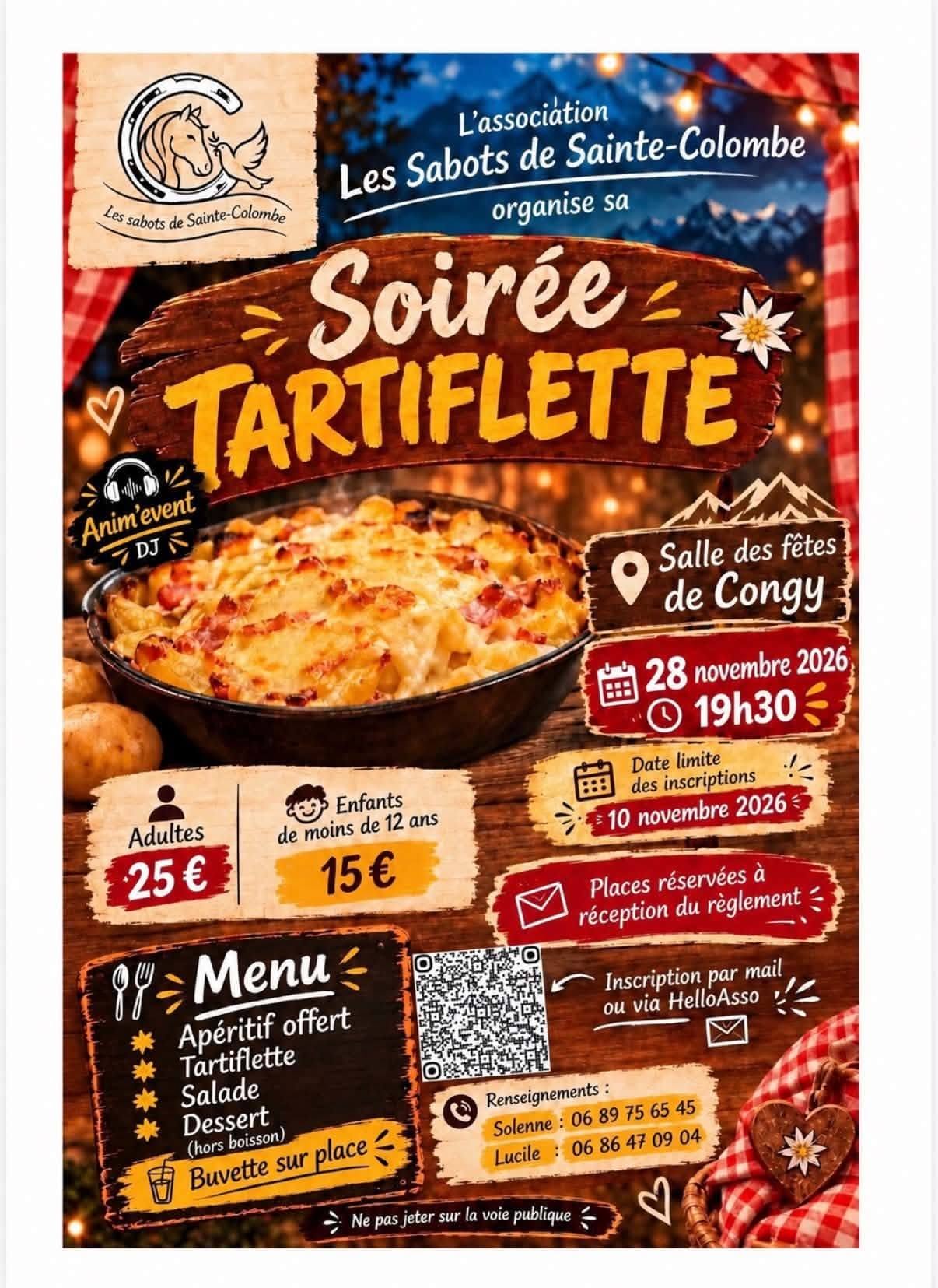Soirée Tartiflette