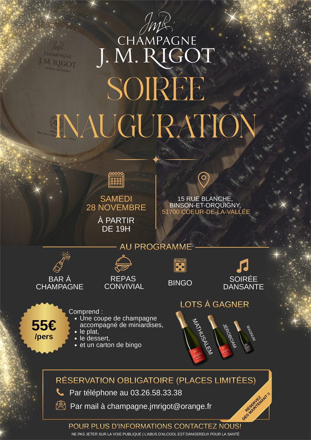 Soirée inauguration JM Rigot