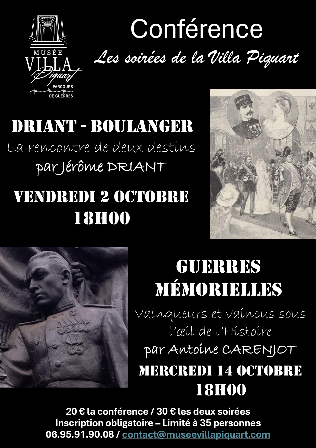 Soirées de la Villa Piquart - OCTOBRE 2026 Epernay