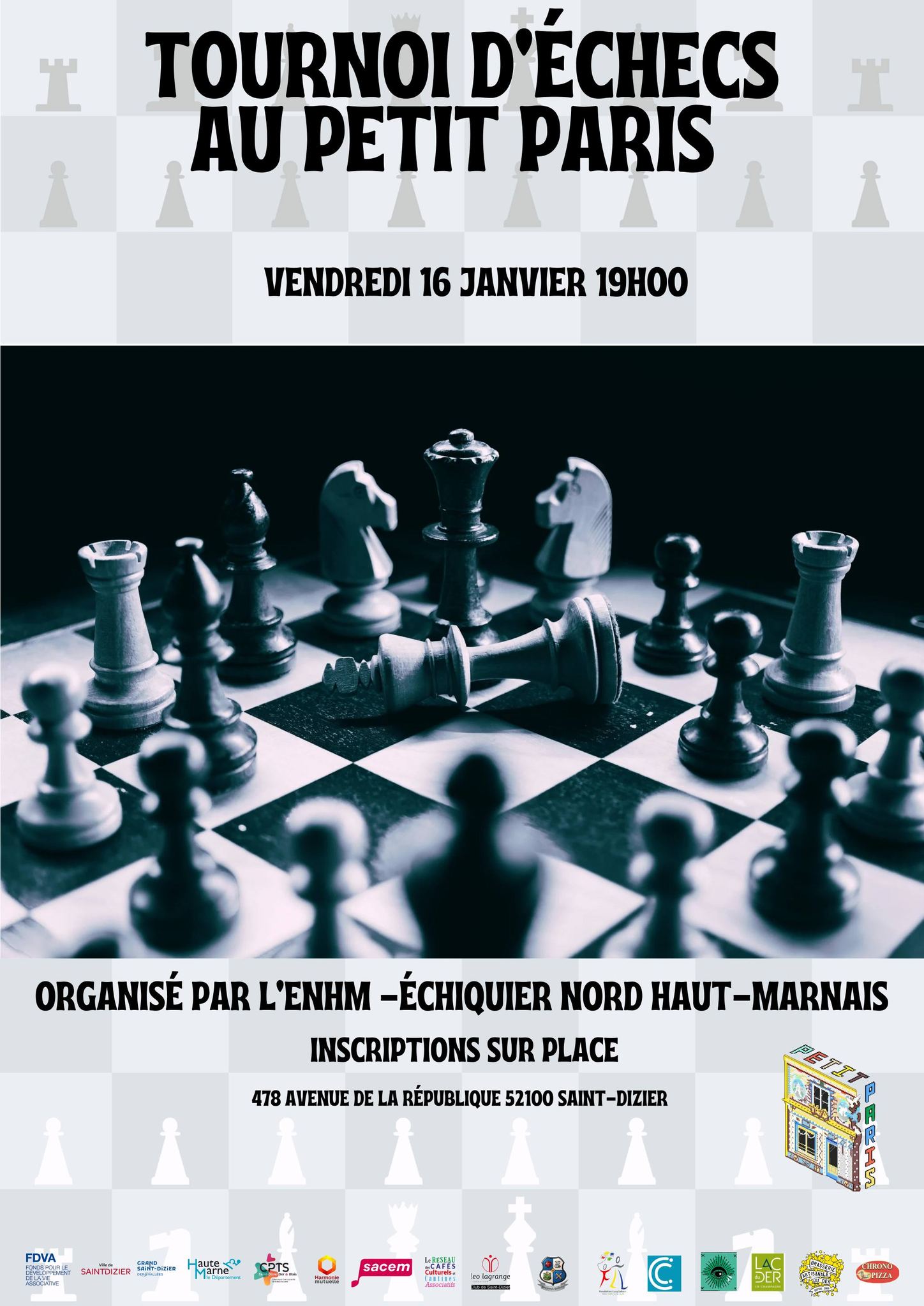 Tournoi d'échecs de l'ENHM