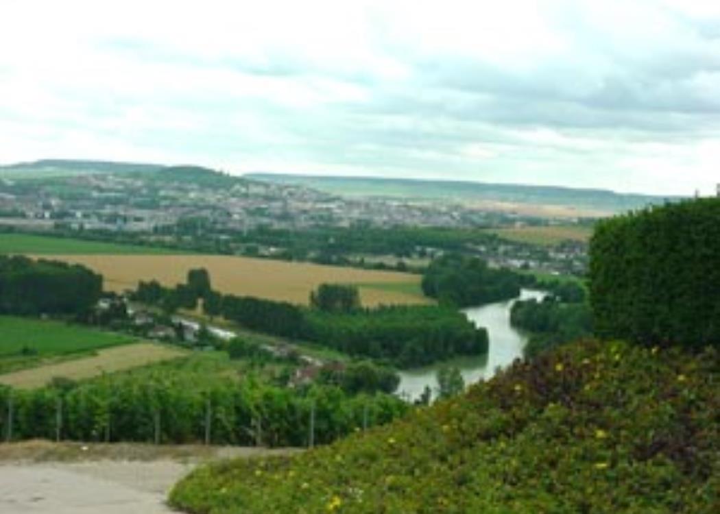 Panoramic Tour - Vallée de la Marne depuis point de vue d'Hautvillers