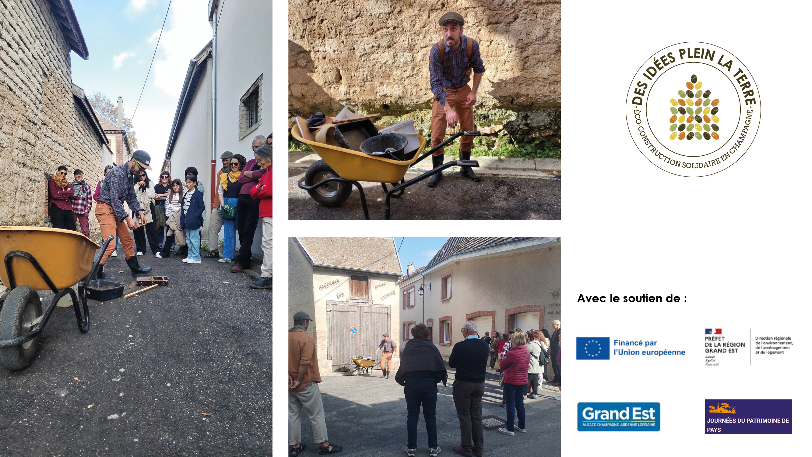 Visite guidée théâtralisée Ambonnay - Des idées plein la terre