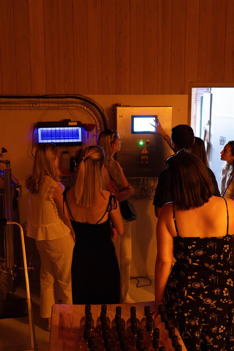 Visite de la production