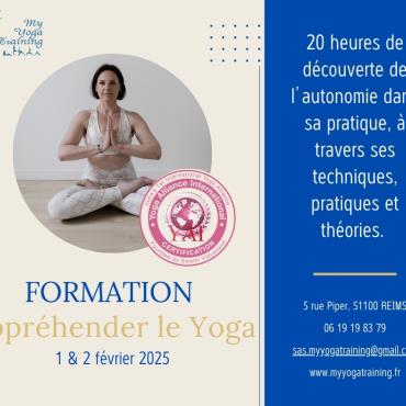 Formation Appréhender le Yoga Du 1 au 2 fév 2025