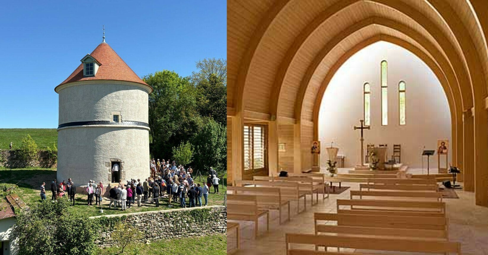 Journées Européennes du Patrimoine - Abbaye d'Andecy Notre-Dame de Vive Fontaine 