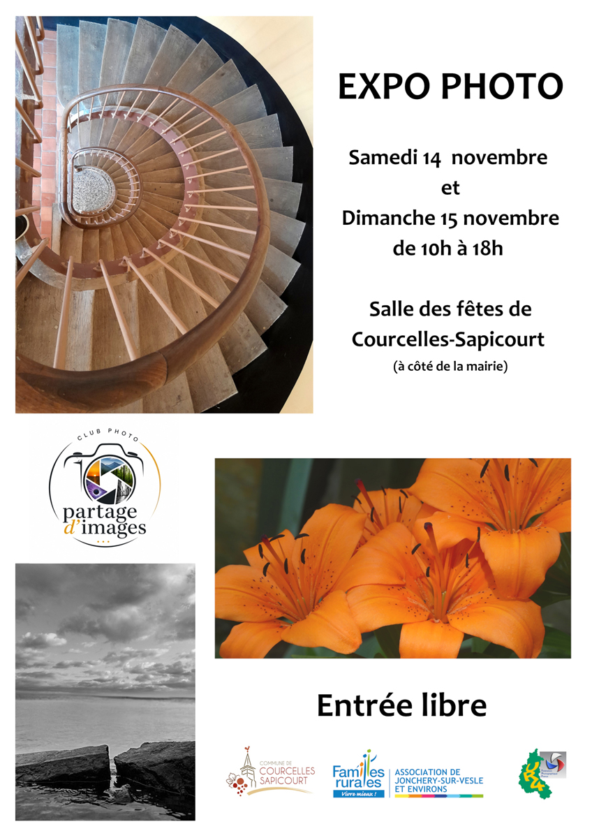 EXPO PHOTO - Courcelles Sapicourt - DR
