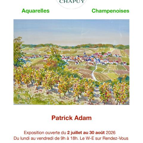 Aquarelles champenoises Oger