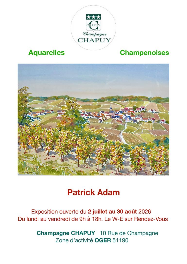 Aquarelles champenoises Oger