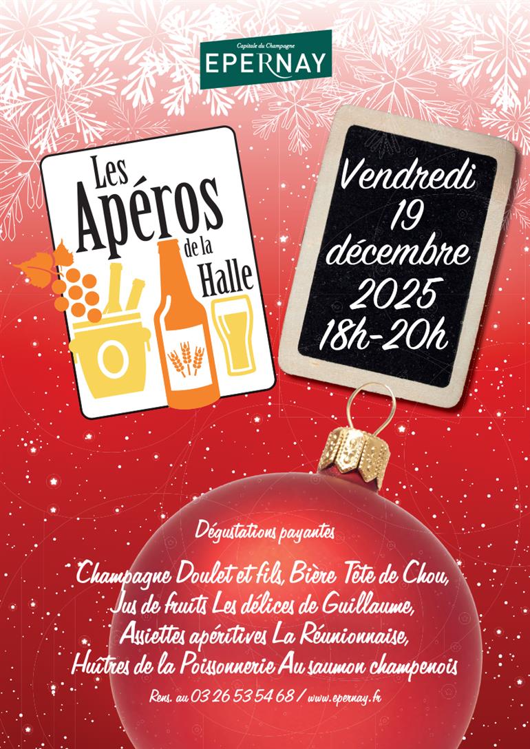 Apéros de la Halle déc 2025