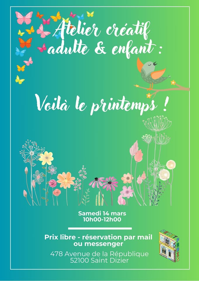 Atelier de printemps