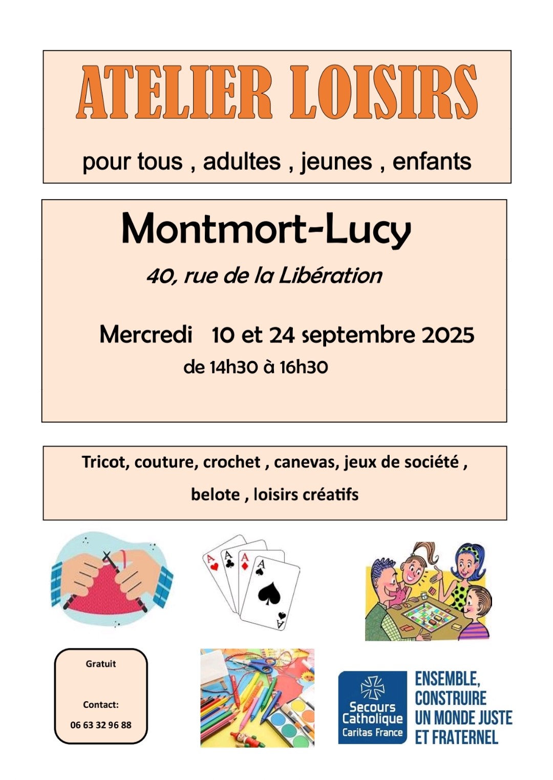 ateliers loisirs - Montmort-Lucy