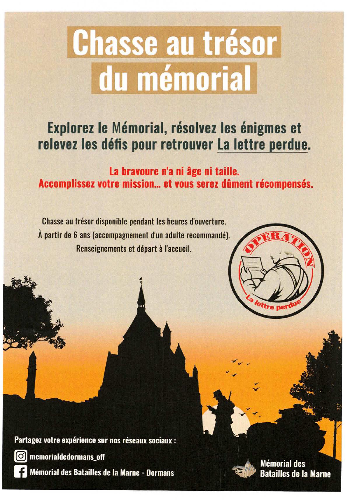 chasse au trésor - Dormans