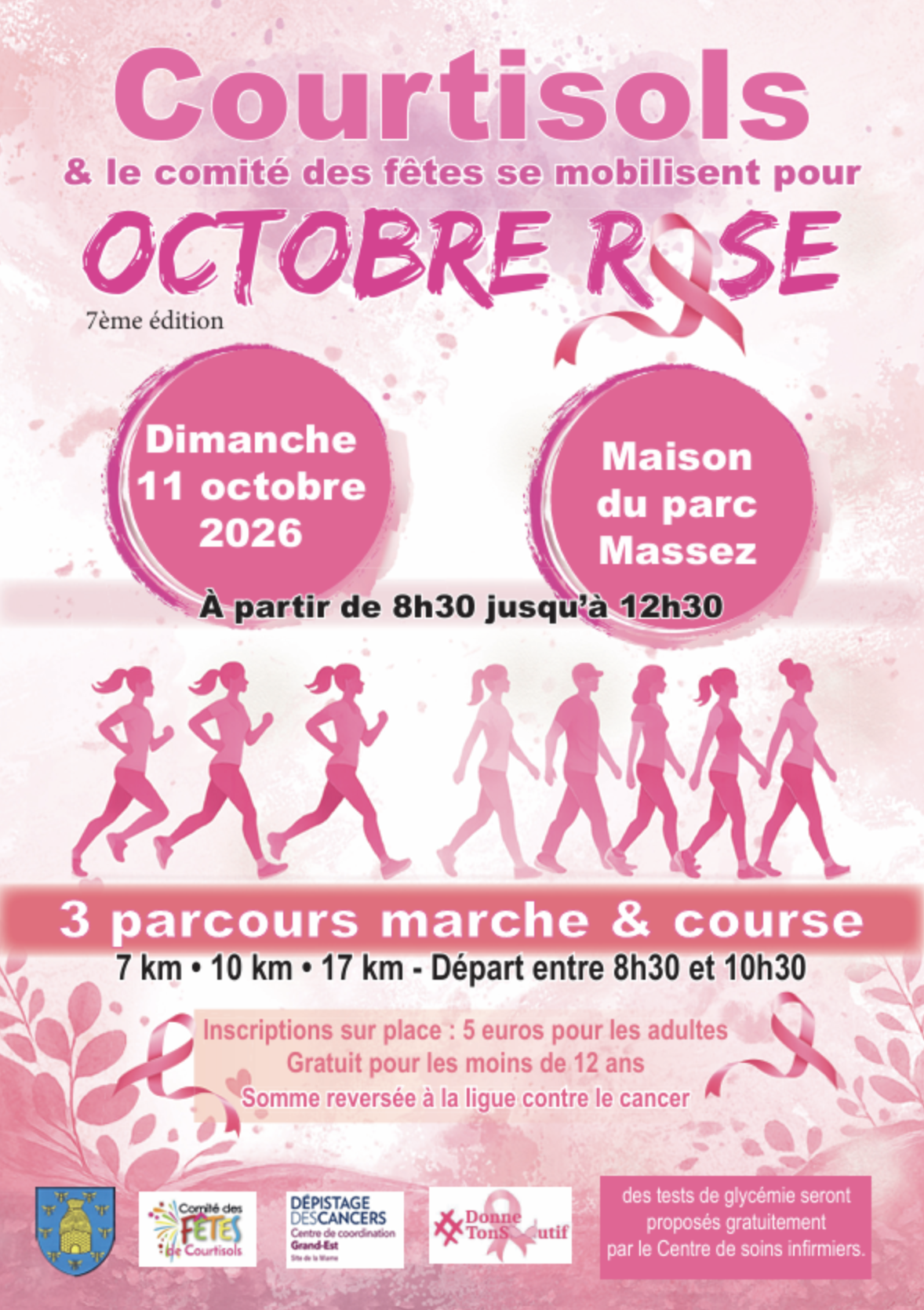 Octobre Rose - Courtisols - Mairie de Courtisols
