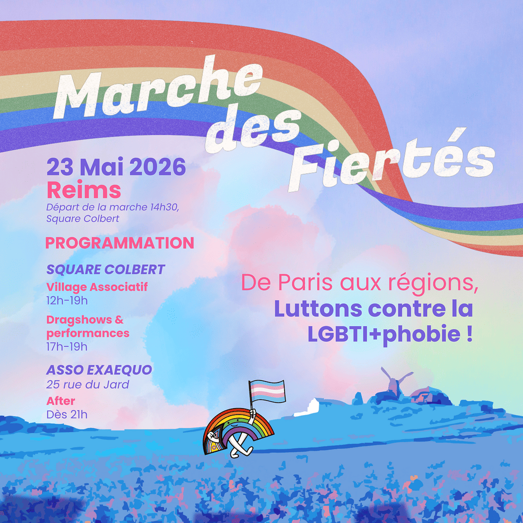 Marche des fiertés — visuel événement