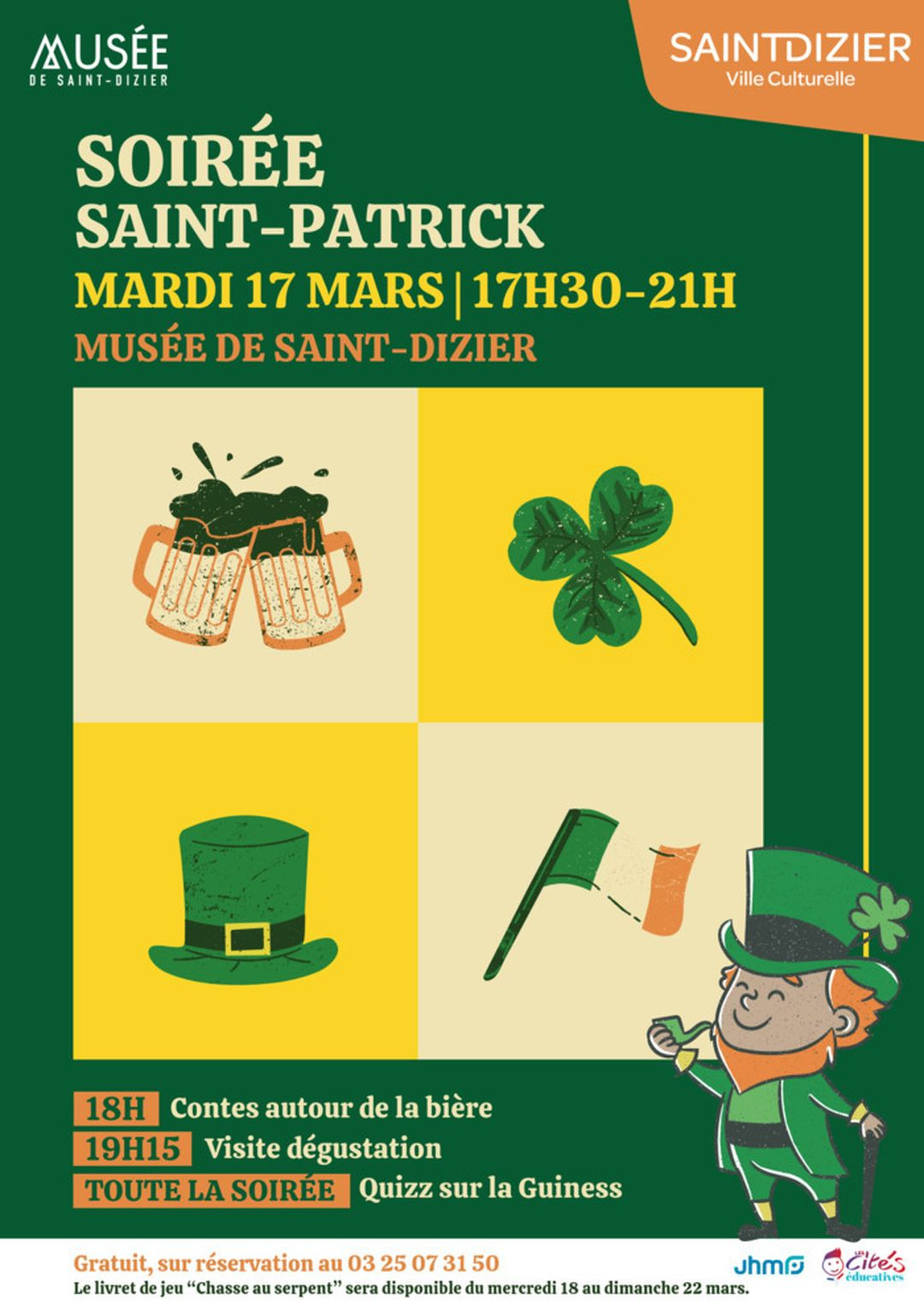 Soirée Saint-Patrick au Musée