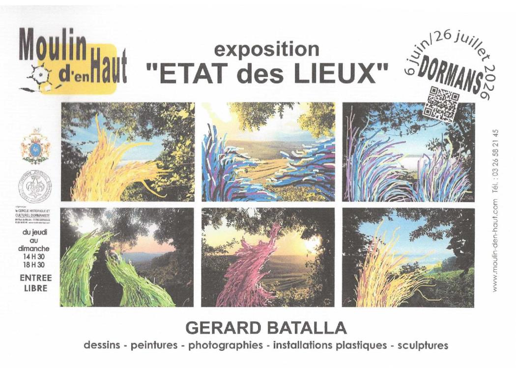 Exposition « État des Lieux » - Moulin d'en Haut