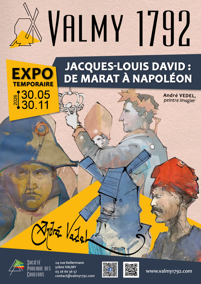 Visite guidée de l&rsquo;exposition temporaire : de Marat à Napoléon