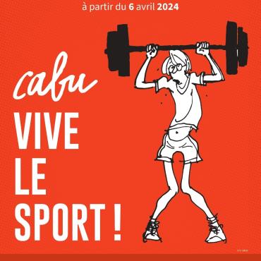 Exposition : Cabu Vive le Sport Du 6 avr au 31 déc 2024