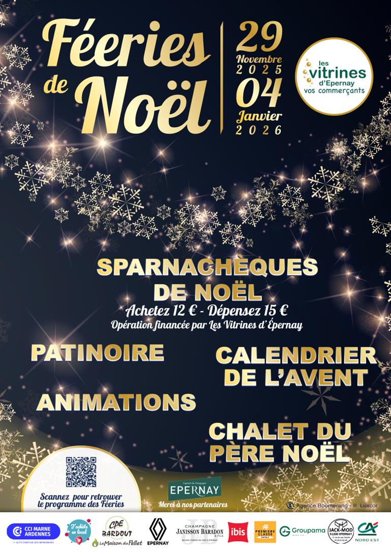 Fééries de Noël 2025 Epernay