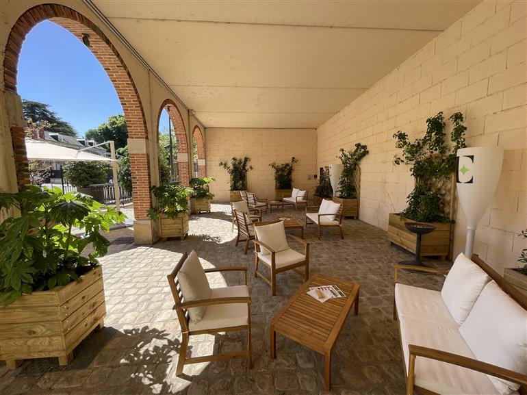 Terrasse Esterlin - Partie couverte