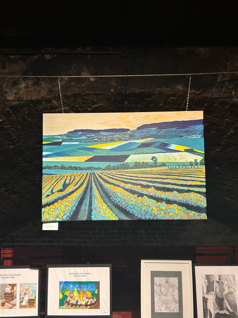 EXPOSITION ATELIER INDIGO X CHAMPAGNE CHARLES MIGNON