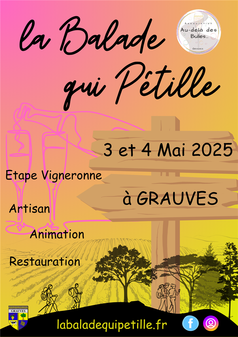 La Balade qui pétille - Grauves