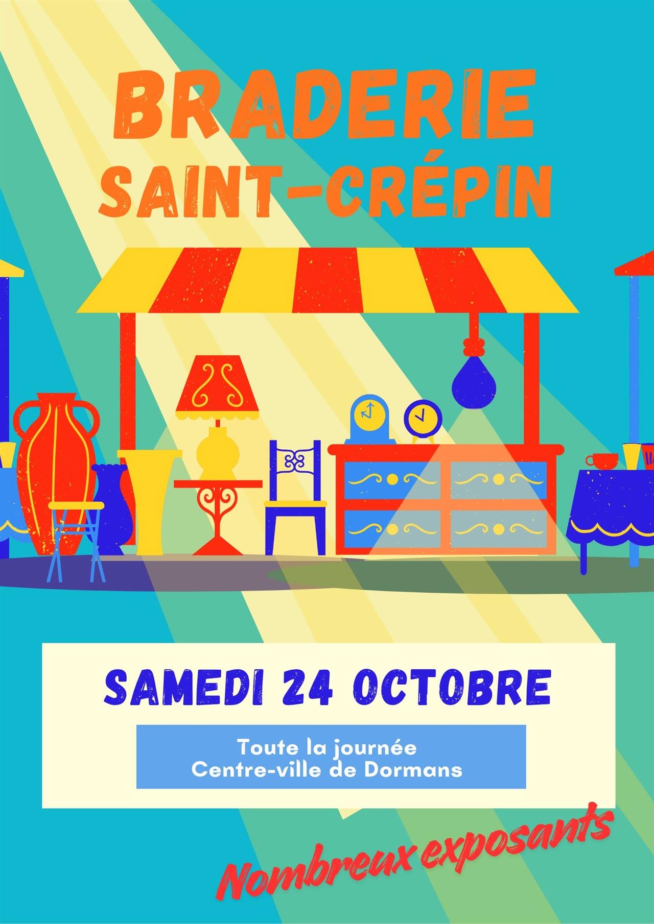 la Braderie St Crépin - Dormans