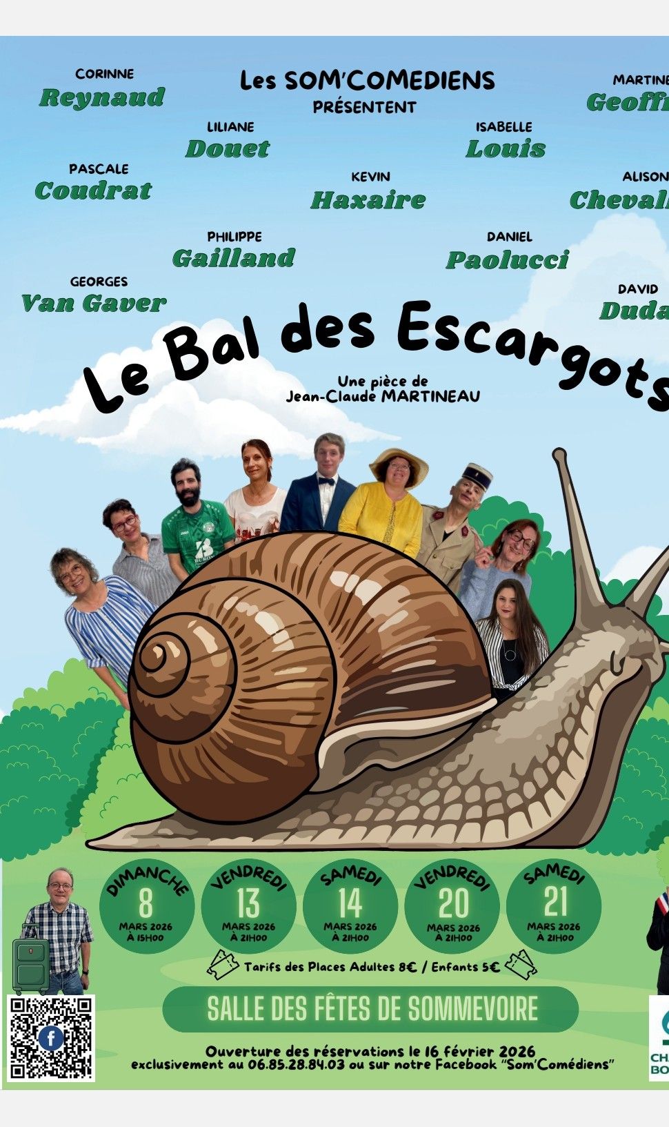 Théâtre : Le bal des escargots