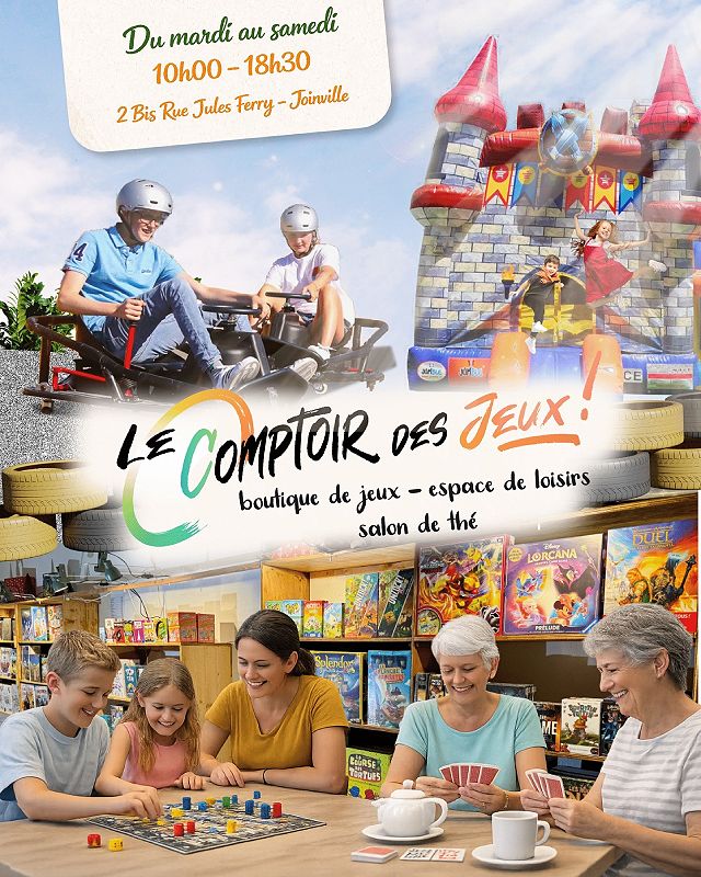 Le comptoir des jeux