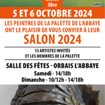 Salon de la Palette - Exposition de peintures et sculptures Du 5 au 6 oct 2024