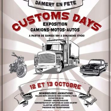 Customs Days Du 12 au 13 oct 2024