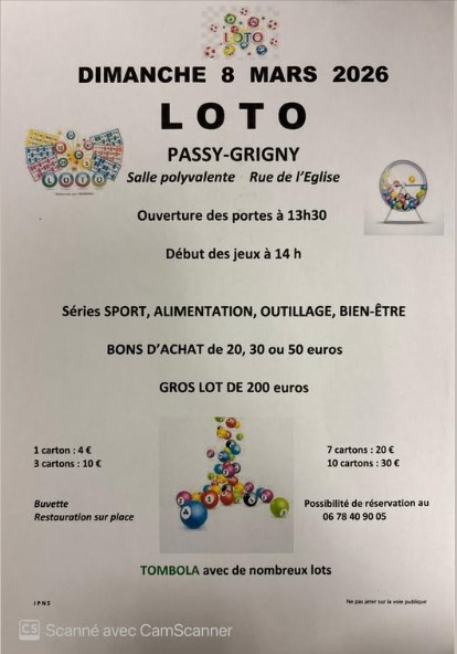 loto Passy-Grigny