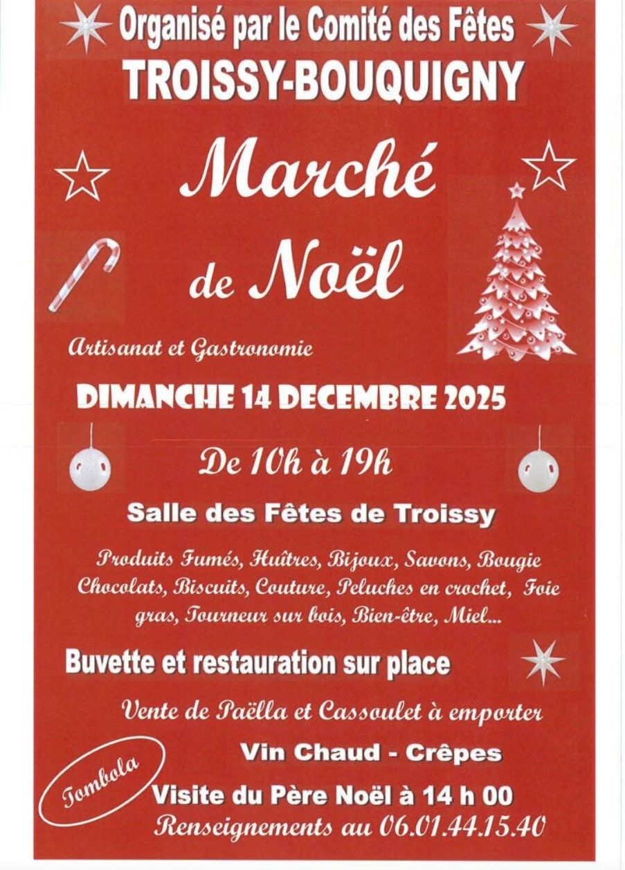 marché de NoËl - Troissy