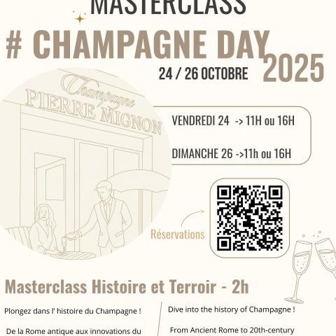 masterclass Champagne Pierre Mignon 2025