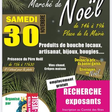 Marché de Noël Le 30 nov 2024