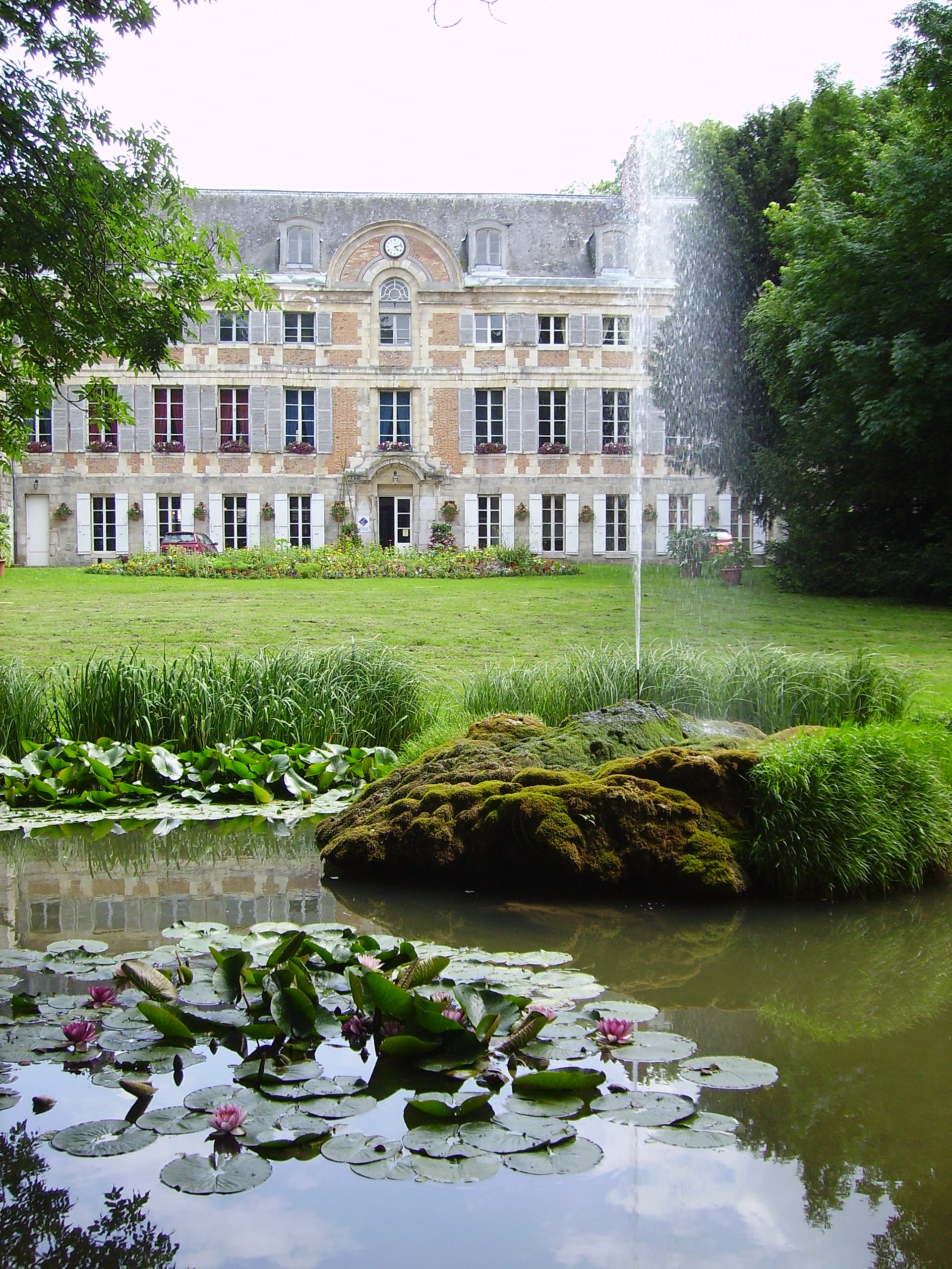 Visite historique du parc du château de Dormans