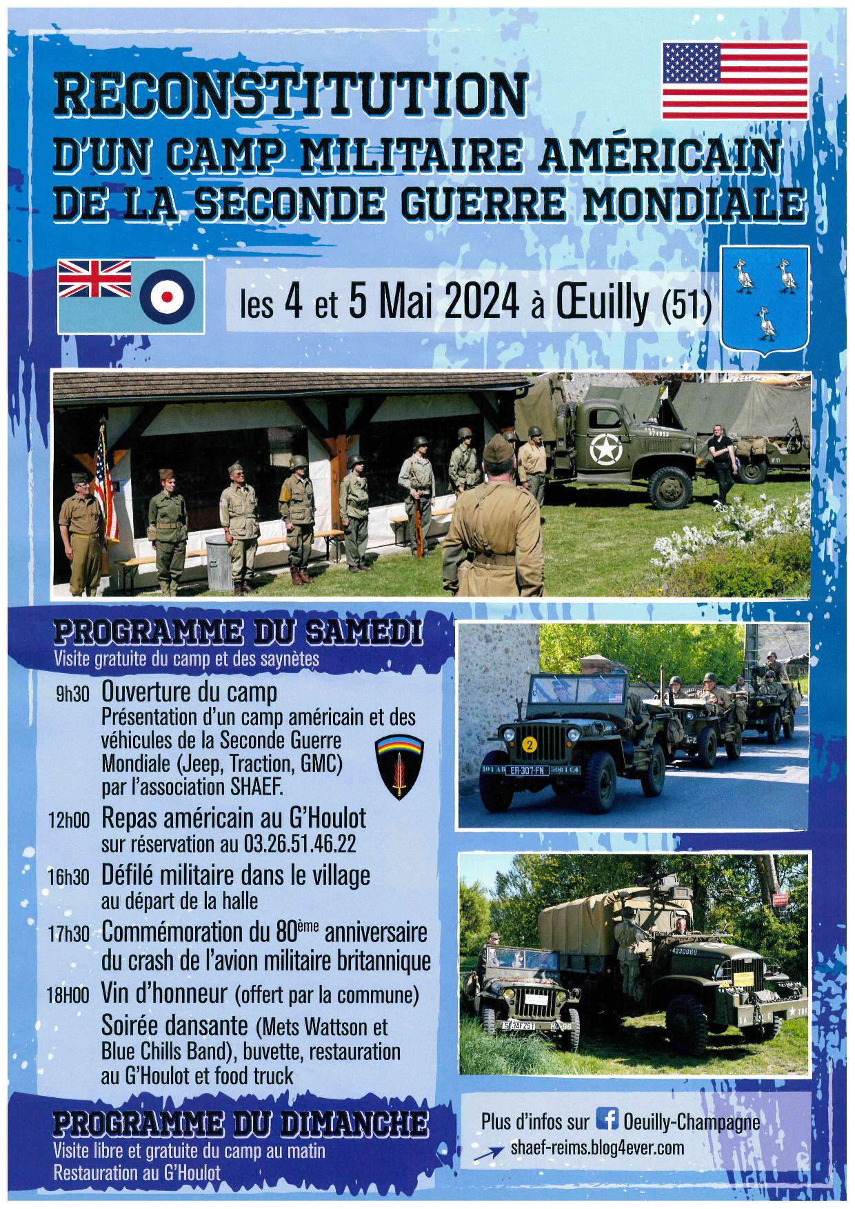 Reconstitution militaire - 2nde Guerre Mondiale