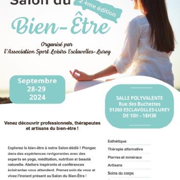 Salon du Bien-Être Du 28 au 29 sept 2024