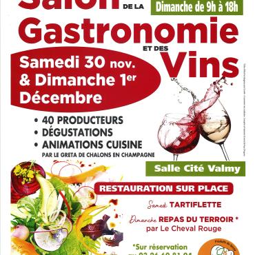 Salon de la gastronomie Du 30 nov au 1 déc 2024