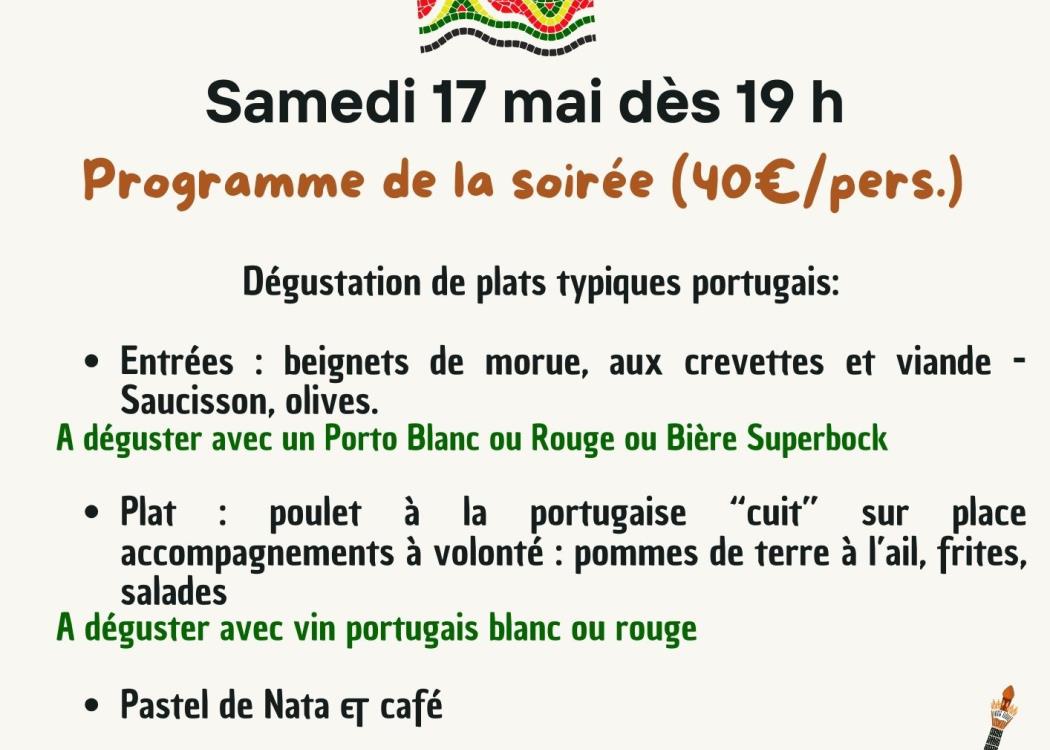 Soirée portugaise - Bistro Larris