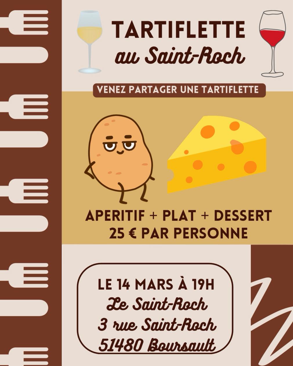 tartiflette St Roch - Boursault